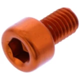 Zylinderschraube JMP Bolt M5X0.8 mm 8 mm Alu orange