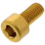 Zylinderschraube JMP Bolt M5x0.8mm 10mm Aluminium gold