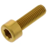 Zylinderschraube JMP M5x0.8 mm 16 mm Aluminium gold