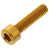 Zylinderschraube M5X0.8 mm 20 mm Alu gold