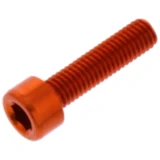 Zylinderschraube JMP Bolt M5X0.8mm 20mm Alu orange