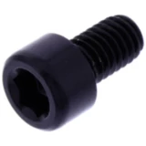 Zylinderschraube Innensechskant JMP Bolt M6X1.00 mm 10 mm Alu schwarz