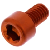 Zylinderschraube JMP M6X1.00 mm 10 mm Alu orange