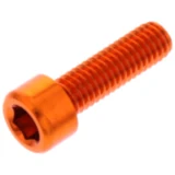 Zylinderschraube JMP Bolt M6X1.00 mm 20 mm Alu orange