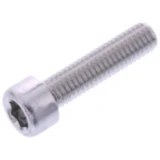 Zylinderschraube M6X1.00mm 25mm aus Aluminium in Silber