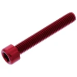 Zylinderschraube JMP Bolt M6X1.00 mm 40 mm Alu rot