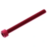 Zylinderschraube JMP Bolt M6X1,00mm 60mm Alu rot