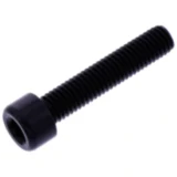 Zylinderschraube JMP M8x1.25 40 mm Aluminium schwarz