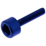 Zylinderschraube JMP Bolt M4X0.7mm 20mm Aluminium blau