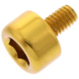 Zylinderschraube M4X0.7 mm 6.5 mm Alu gold für Motorräder