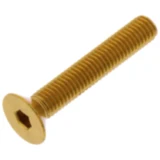Senkschraube JMP M5X0.8 mm 30 mm Aluminium gold