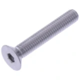 Senkschraube JMP Bolt M5X0.8 mm 30 mm aus Aluminium silber