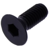 Senkschraube JMP M6X1.00 mm 15 mm Aluminium schwarz