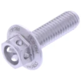 Sechskantschraube M5X0.8 mm 16 mm Alu Racing silber
