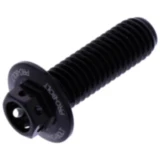 Sechskantschraube JMP Bolt M8X1.25 mm 25 mm Alu Racing schwarz