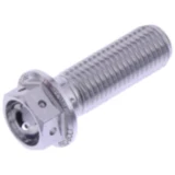 Schraube Sechskant JMP Bolt M10 x 1.25 mm 30 mm Alu Racing silber