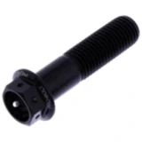 Sechskantschraube JMP Bolt M10 x 1.25 mm 40 mm Alu Racing schwarz