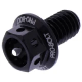 Sechskantschraube JMP Bolt M6X1 mm 10 mm Alu Racing schwarz