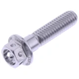 Schraube Sechskant JMP Bolt M6X1 mm 25 mm Alu Racing silber