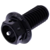 Sechskantschraube JMP Bolt M8X1.25mm 15mm Alu Racing schwarz