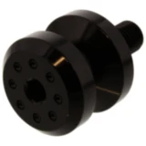 Aufnahmehülse Einzeln JMP Bolt M10 Alu schwarz passend für: Kawasaki Z, ER - 6N, Ninja