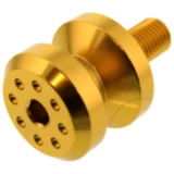 Aufnahmehülse Einzeln JMP Bolt M10 Alu gold passend für: Kawasaki Z, ER - 6N, Ninja