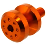 Aufnahmehülse Einzeln JMP Bolt M10 Alu orange passend für: Kawasaki Z, ER - 6N, Ninja
