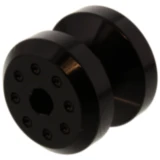 Aufnahmehülse Einzeln JMP Bolt M6 Alu schwarz passend für: Aprilia Shiver, RS, Mana