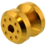 Aufnahmehülse Einzeln JMP Bolt M6 Alu gold passend für: Aprilia Shiver, RS, Mana