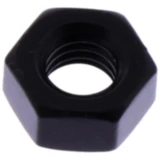 Mutter linksgewinde JMP Bolt M6X1 mm Alu schwarz