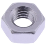 Mutter Linksgewinde JMP M6X1 mm Aluminium silber