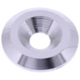Senkunterlegscheibe M5 Aluminium konisch silber