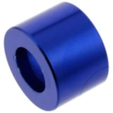 Schraubenkopfhülse aus Aluminium M10 blau