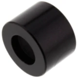 Hülse für M10 Schraube aus Aluminium schwarz