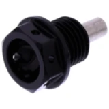 Ölablassschraube magnetisch JMP Bolt M14X1. 5 mm 12 mm Alu Racing schwarz passend für: Triumph Tiger, Bonneville, Street Triple