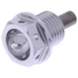 Ölablassschraube magnetisch JMP Bolt M14X1. 5 mm 12 mm Alu Racing silber passend für: Triumph Tiger, Bonneville, Street Triple