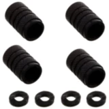 Ventilkappe Satz Inhalt 4 Alu schwarz passend für: Yamaha YFM, YFZ, YFS