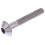Linsenschraube M5X0.8 mm 30 mm Edelstahl V4A für Motorräder