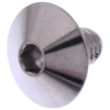 Linsenschraube M6X1mm 10mm Edelstahl V4A