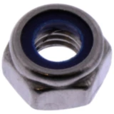 Selbstsichernde M6X1 mm Edelstahmuttern für Motorräder