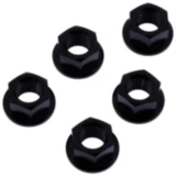 Mutter Kettenrad Satz JMP Bolt M10X1 mm Edelstahl V4A schwarz passend für: Ducati Monster, Hypermotard, Hyperstrada