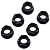 Mutter Kettenrad Satz JMP Bolt M10X1 mm Edelstahl V4A schwarz passend für: Ducati Multistrada, Diavel, Panigale