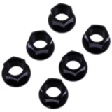 Mutter Kettenrad Satz JMP Bolt M12 X 1. 25 mm Edelstahl V4A schwarz passend für: Triumph Speed Triple