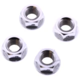 Mutter Kettenrad Satz JMP Bolt M10 x 1. 25 mm Alu Racing silber passend für: Honda CB, TRX, XL
