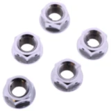 Mutter Kettenrad Satz JMP Bolt M10 x 1. 25 mm Alu Racing silber passend für: Ducati Scrambler, Monster, Hypermotard