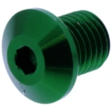 Abdeckschraube für Spiegel Daytona M10 x 1.25 mm 11 mm grün rechts