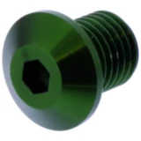 Abdeckschraube für Spiegel M10 x 1,25 mm 11 mm grün links