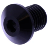 Abdeckschraube für Spiegel Daytona M10x1.25mm 11mm schwarz links