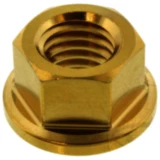 Mutter Kettenrad JMP Bolt M10 x 1. 5 mm Edelstahl V4A gold passend für: Aprilia Shiver, Dorsoduro, Mana