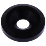 Senkunterlegscheibe M6 Edelstahl V4A schwarz für Motorräder